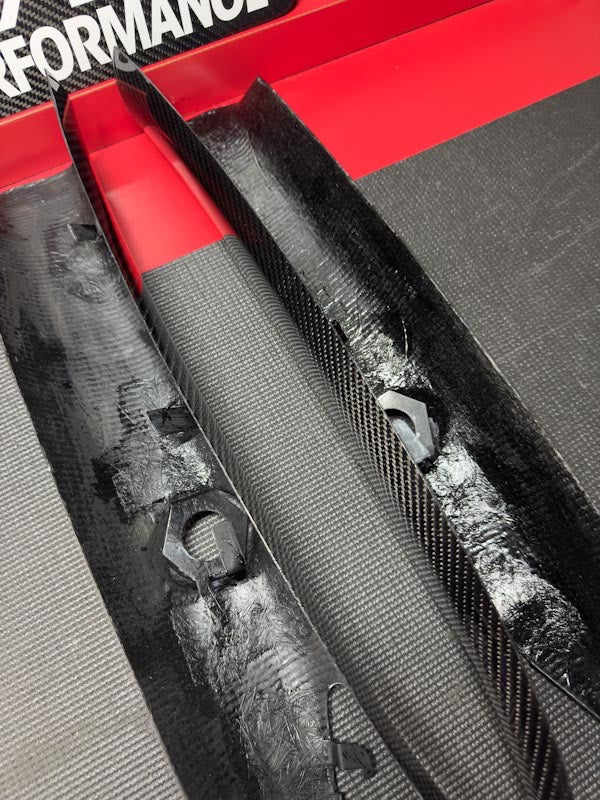 2015-23 MUSTANG COUPE CARBON FIBER PILLARS