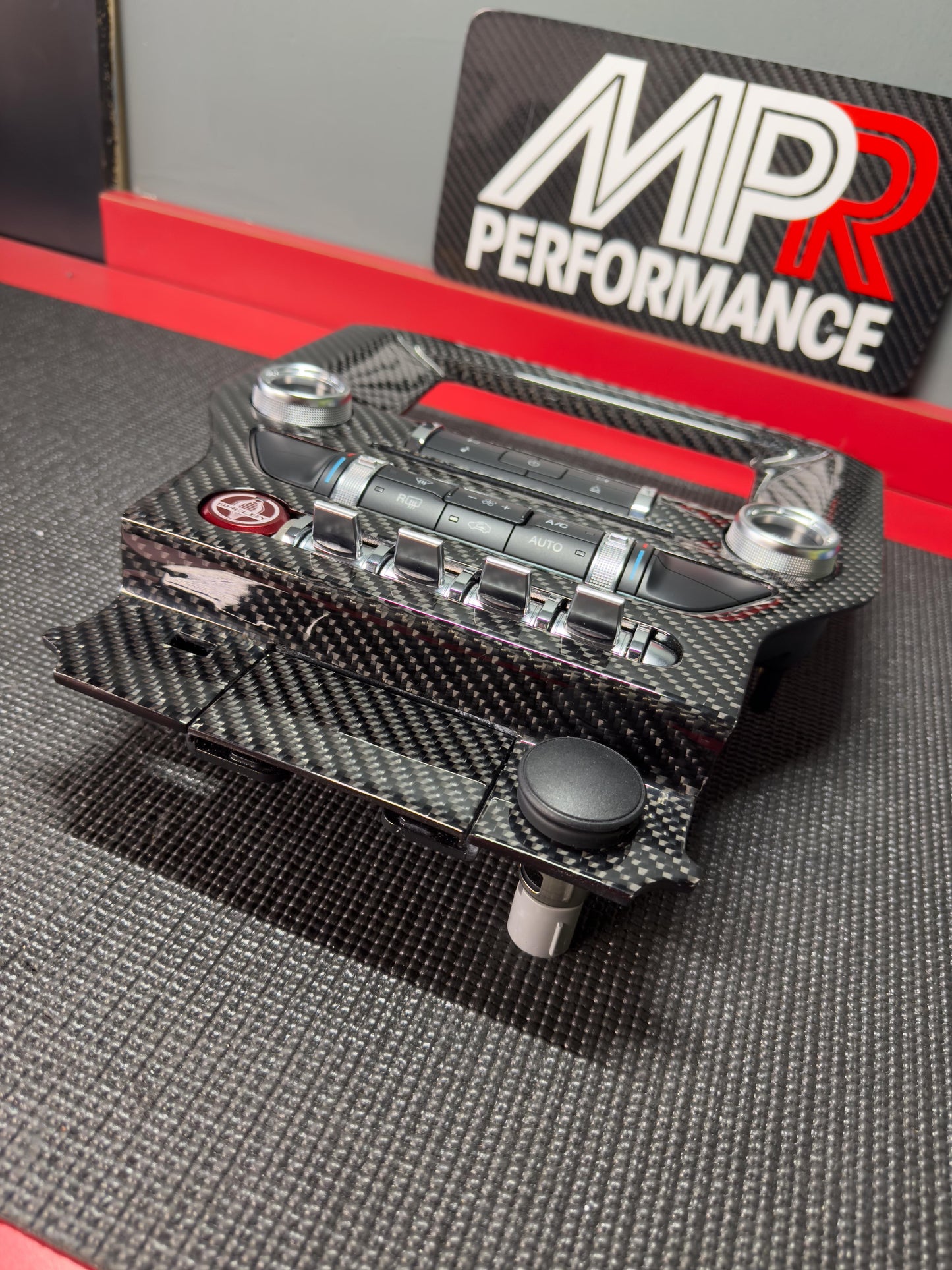 2015-23 MUSTANG CARBON FIBER NAVIGATION BEZEL