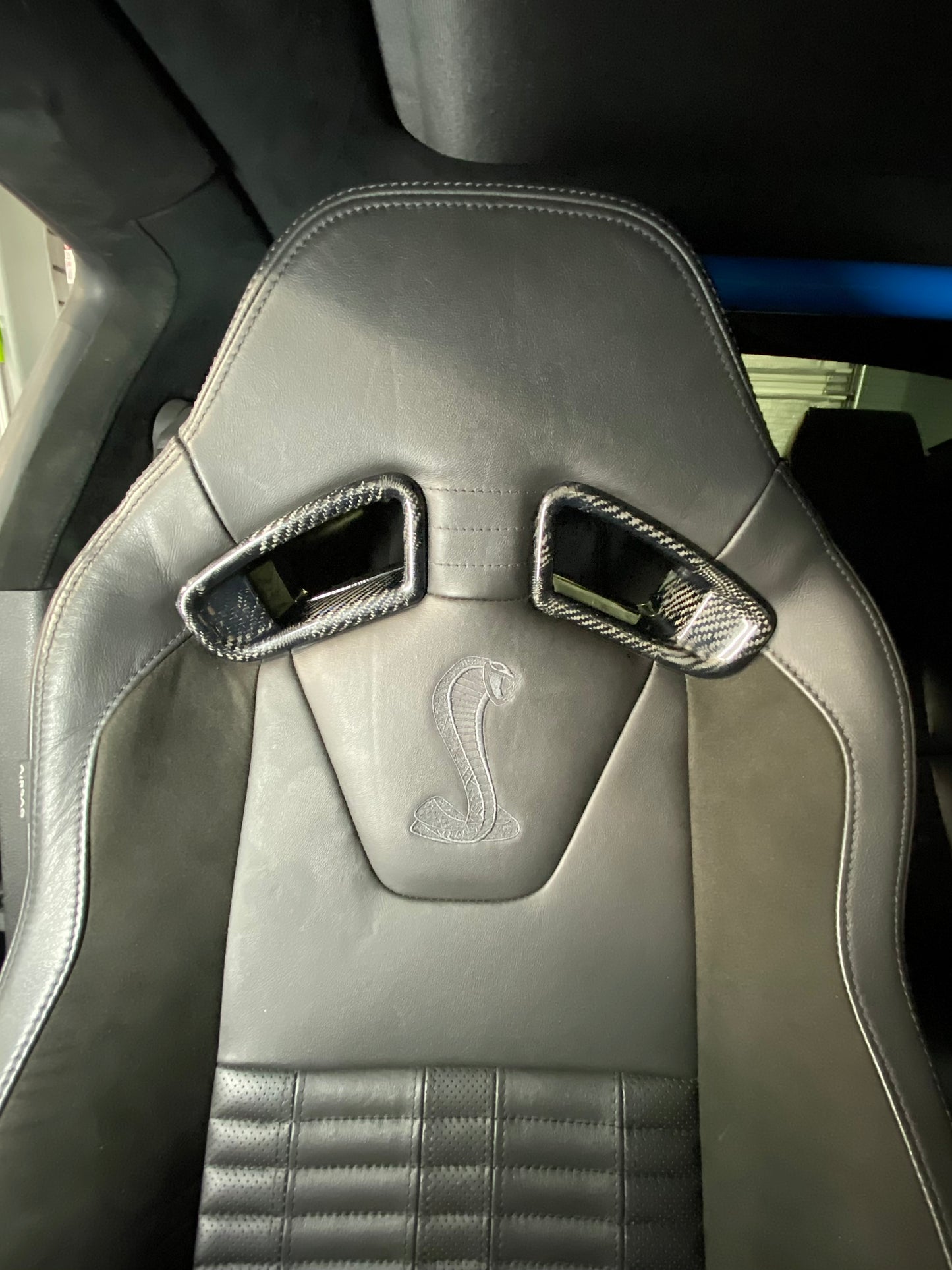2011-23 MUSTANG CARBON FIBER RECARO SEAT INSERTS