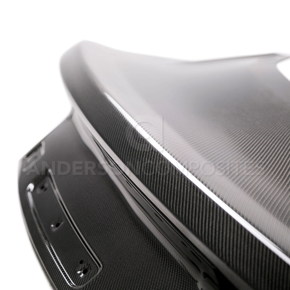 2015-23 MUSTANG DOUBLE-SIDED CARBON FIBER TYPE-OE DECKLID