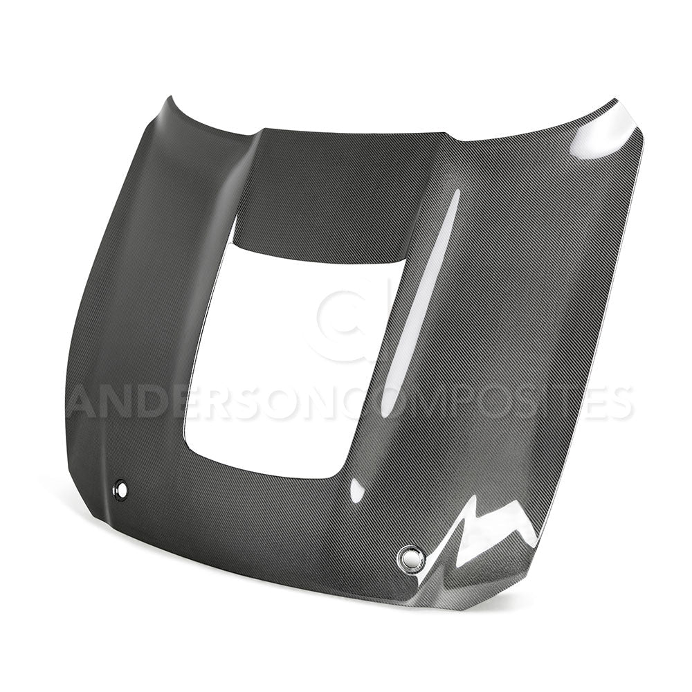 2020-22 MUSTANG SHELBY GT500 DOUBLE SIDED CARBON FIBER HOOD