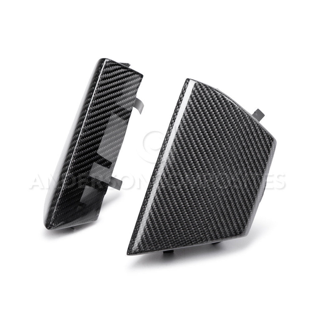 2015-20 MUSTANG SHELBY GT350 CARBON FIBER FRONT UPPER GRILLE INSERTS