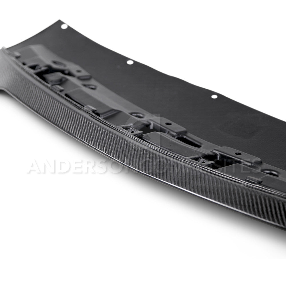 2015-20 MUSTANG SHELBY GT350 CARBON FIBER FRONT SPLITTER (3 PC)