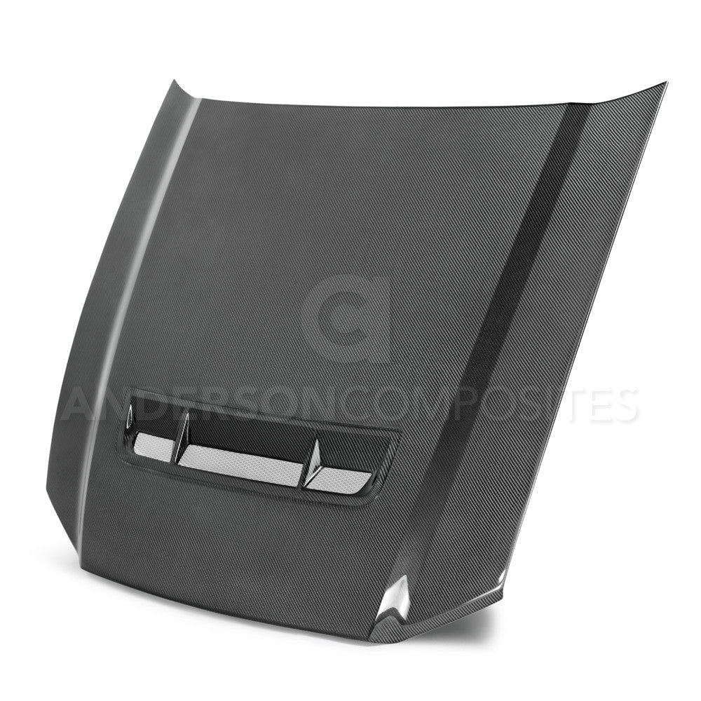 2010-14 SHELBY GT500 AND 2013 - 2014 MUSTANG CARBON FIBER HOOD