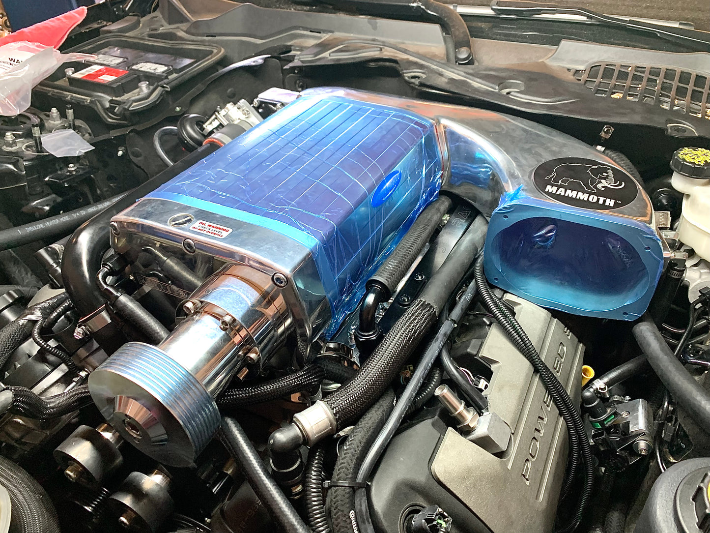 2015–17 Mustang GT 5.0L Kenne Bell Mammoth Intercooled Complete Supercharger Kit