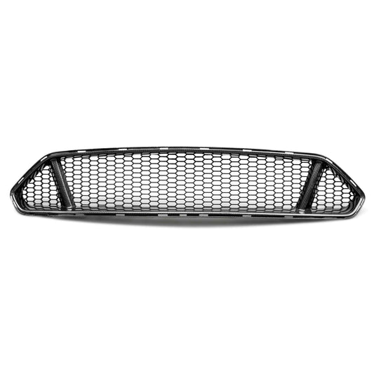 2018-23 Ford Mustang GT Type-GT carbon fiber upper grille - view 2