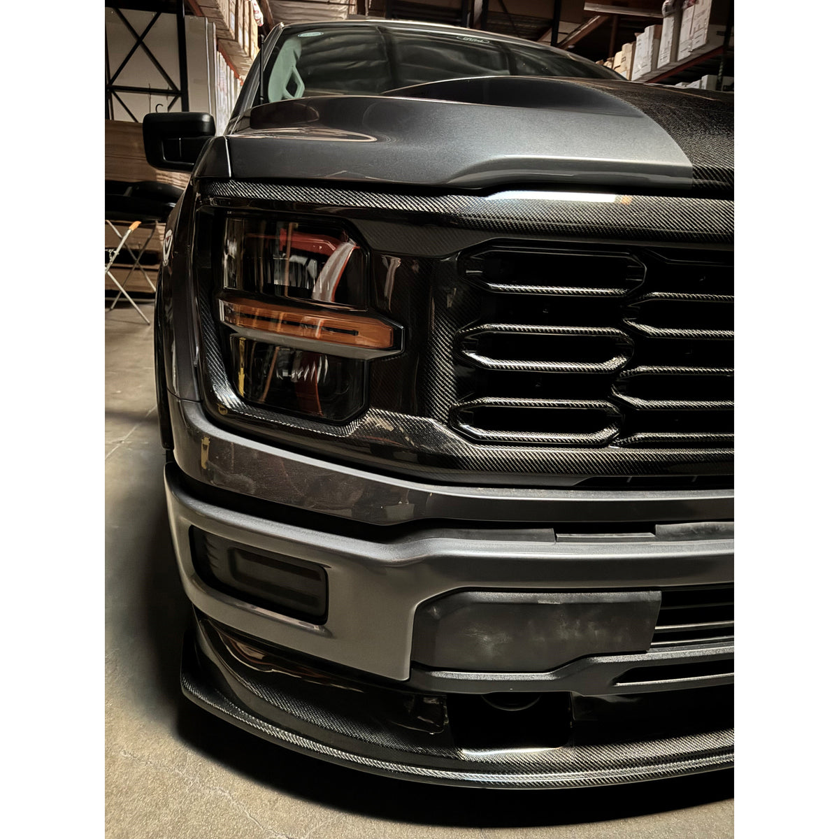 2024-25 Ford F-150 carbon fiber front grille