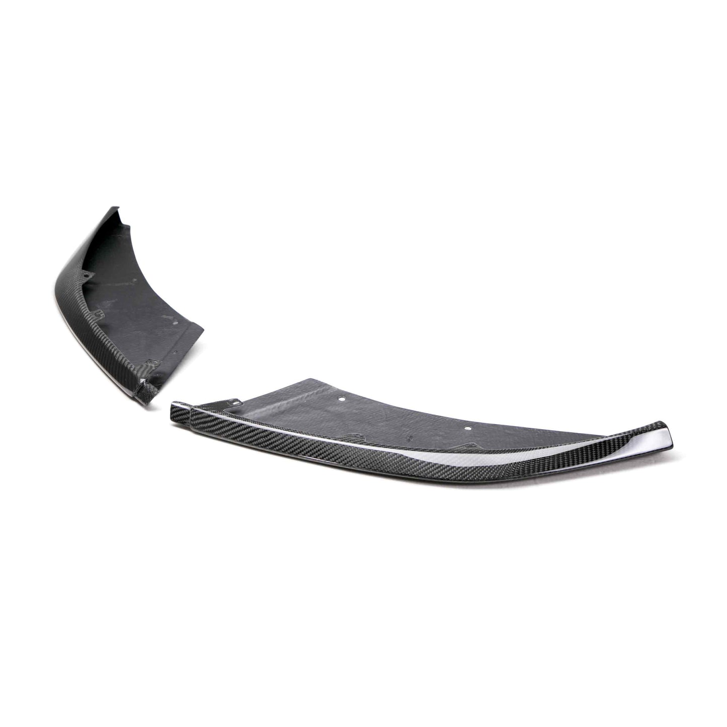 2015-20 MUSTANG SHELBY GT350 CARBON FIBER FRONT SPLITTER (3 PC)