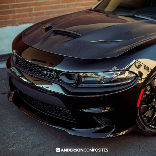 2015–23 Dodge Charger Hellcat Type-OE Carbon Fiber Hood