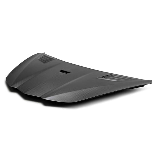 Anderson Composites 2020–24 Chevrolet Corvette C8 Type-GT Dry Carbon Fiber Hood, view 2