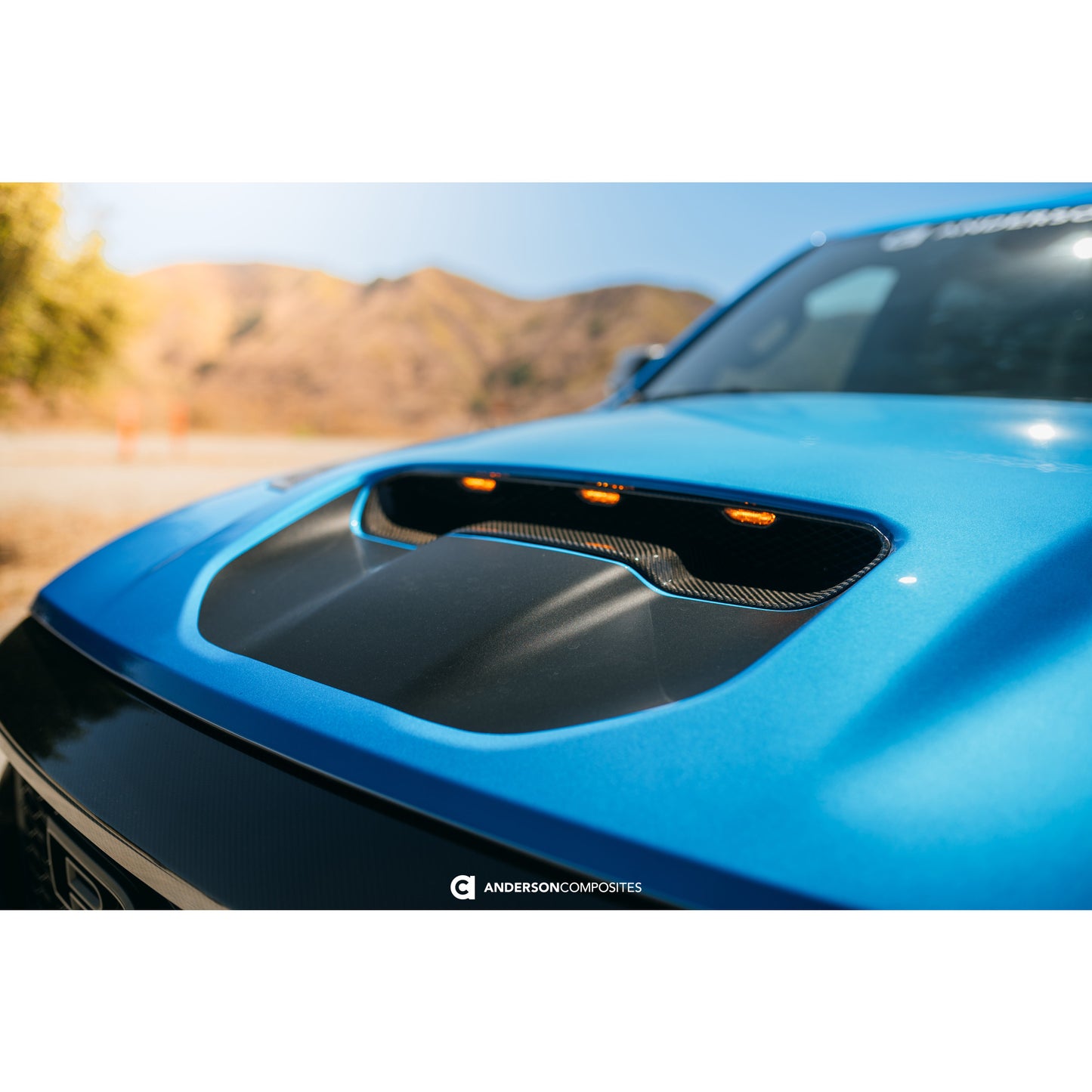 Carbon Fiber Air Intake Hood Scoop For 2021-2024 RAM TRX And 2025-2026 RHO