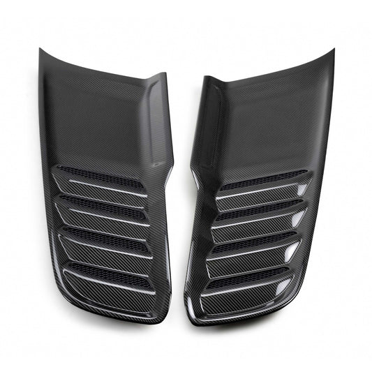Type-OE Carbon Fiber Hood Vents For 2021-2024 RAM TRX And 2025-2026 RHO (Pair)