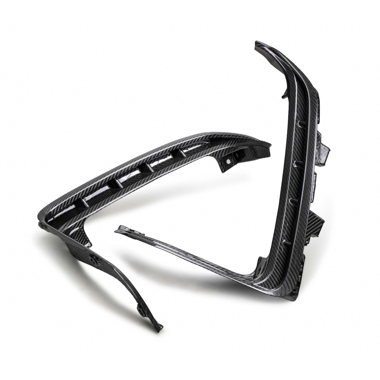 Carbon Fiber Tail Light Surrounds For 2021-2024 RAM TRX And 2025 RHO (Pair)