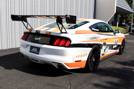 APR GT-250 adjustable carbon fiber rear wing for 2015–17 Ford Mustang