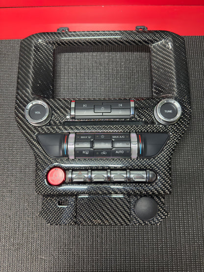 2015-23 Mustang Carbon Fiber Navigation Bezel