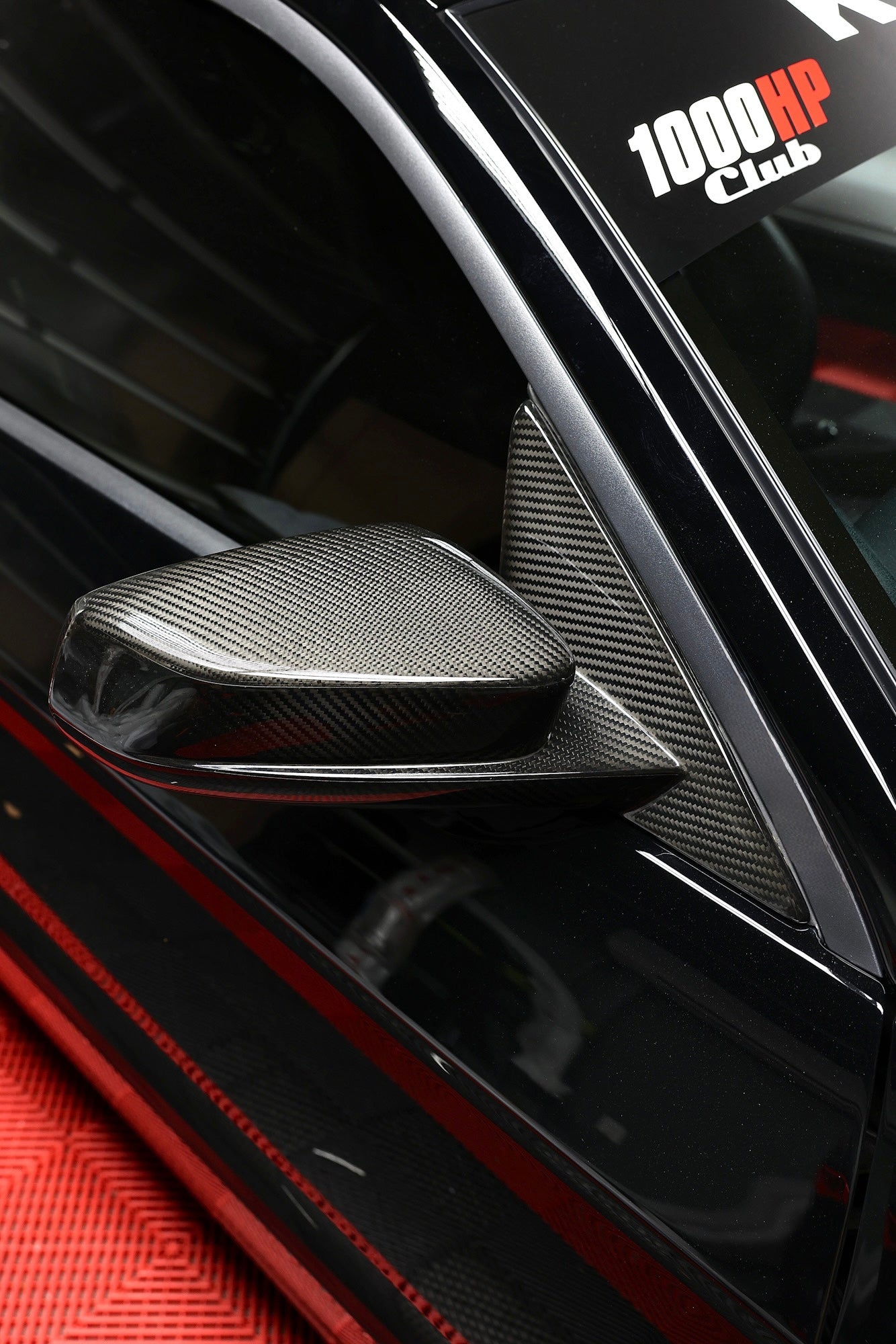 2010-14 Mustang Carbon Fiber Side Mirror Housings