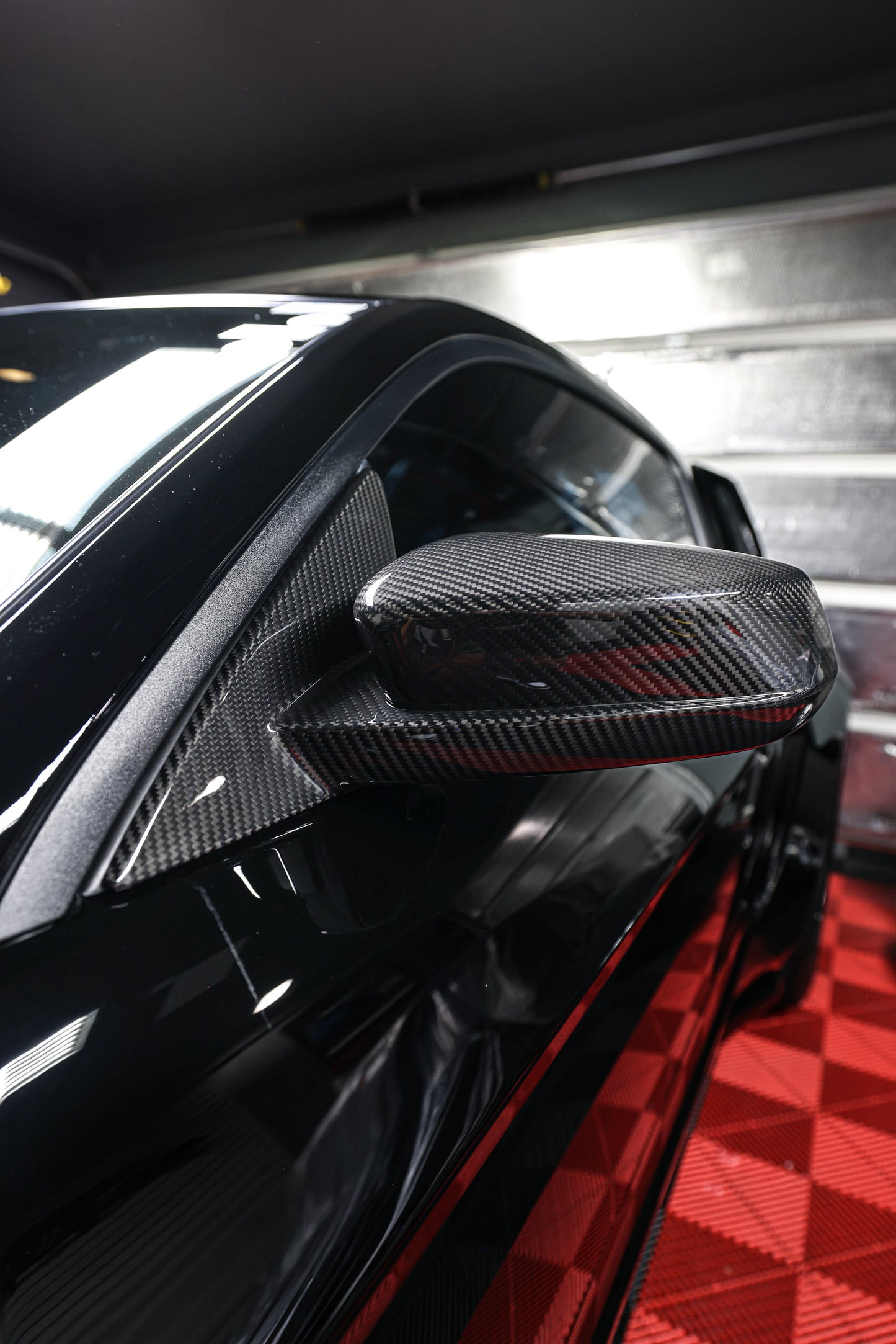 2010-14 Mustang Carbon Fiber Side Mirror Housings