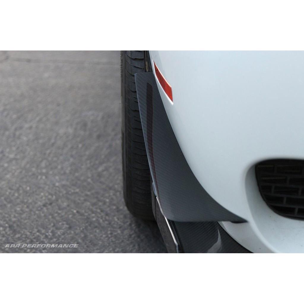 2015–23 Dodge Challenger Hellcat APR carbon fiber front bumper canards, view 4