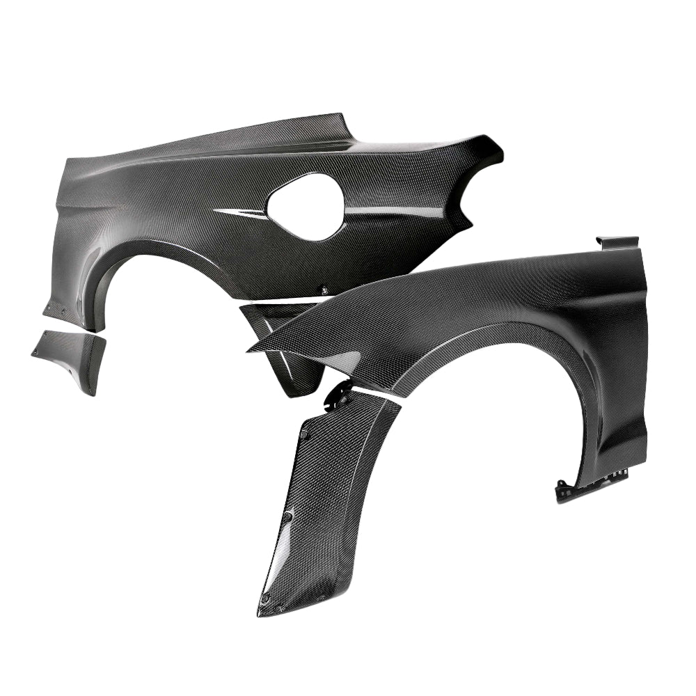 Anderson Composites JTP 10-piece carbon fiber widebody kit AC-18MUWBC - component detail 1