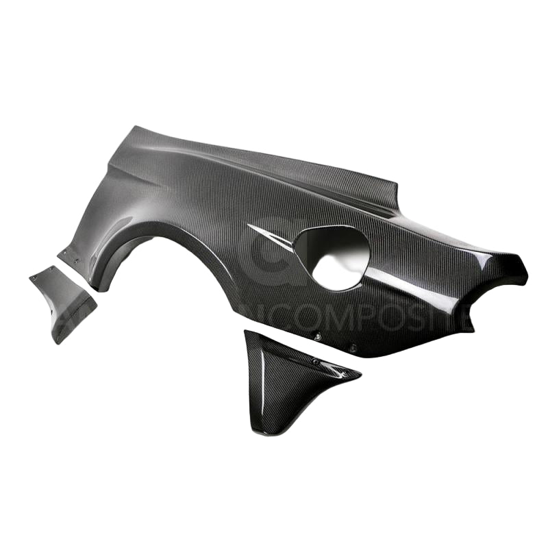 Anderson Composites JTP 10-piece carbon fiber widebody kit AC-18MUWBC - component detail 7