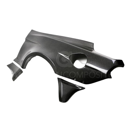 Anderson Composites JTP 10-piece carbon fiber widebody kit AC-18MUWBC - component detail 7