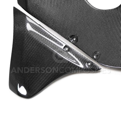 Anderson Composites JTP 10-piece carbon fiber widebody kit AC-18MUWBC - component detail 8