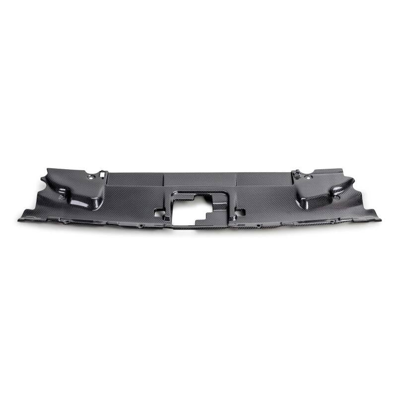 Anderson Composites carbon fiber radiator cover for 2018-2023 Ford Mustang - front view