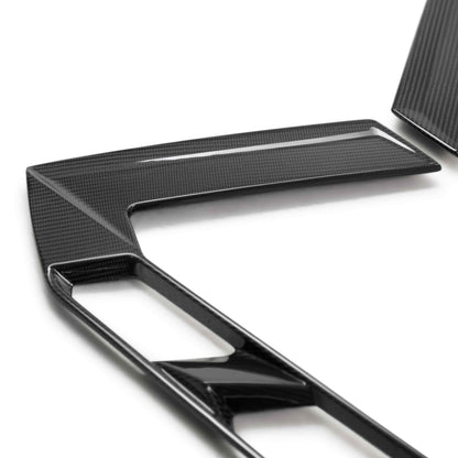 2020–26 Chevrolet Corvette C8 Coupe Carbon Fiber Decklid Side Vents