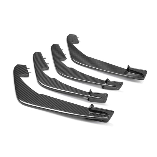 2020–26 Chevrolet Corvette C8 Carbon Fiber Rear Diffuser Fins