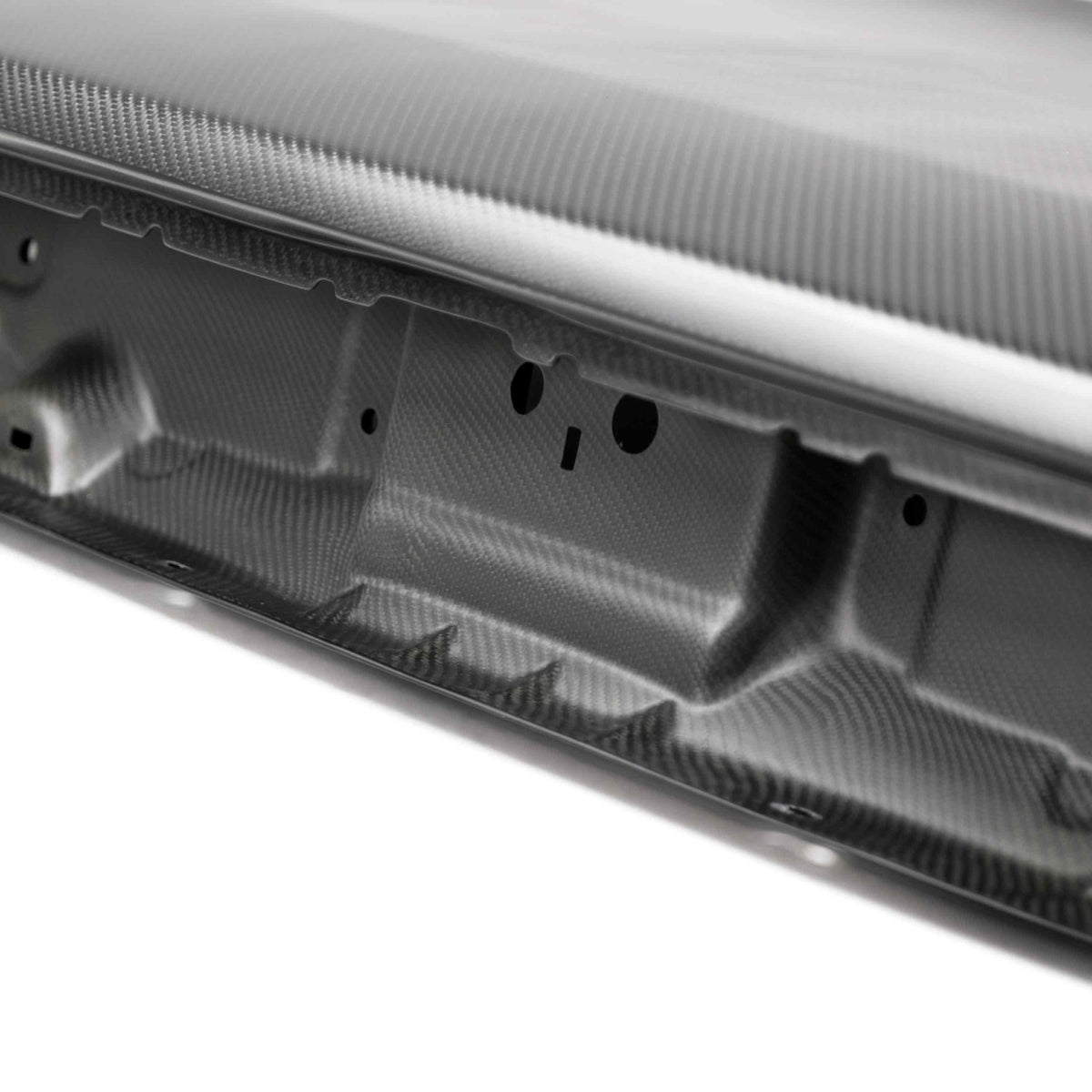 2008–23 Dodge Challenger Anderson Composites dry carbon decklid, view 6