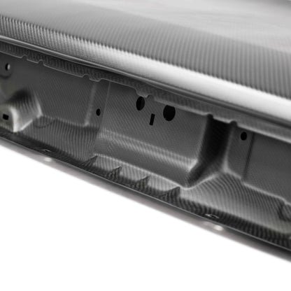 2008–23 Dodge Challenger Anderson Composites dry carbon decklid, view 6