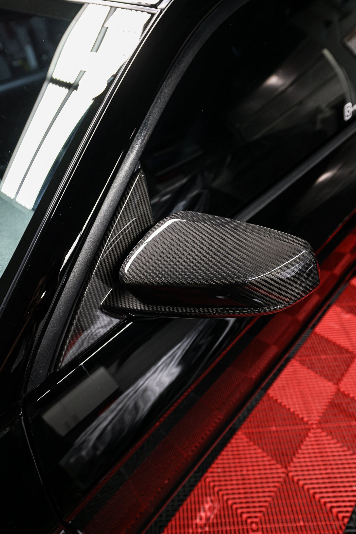 2010-14 Mustang Carbon Fiber Side Mirror Housings