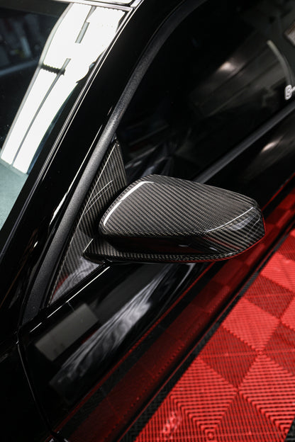 2010-14 Mustang Carbon Fiber Side Mirror Housings