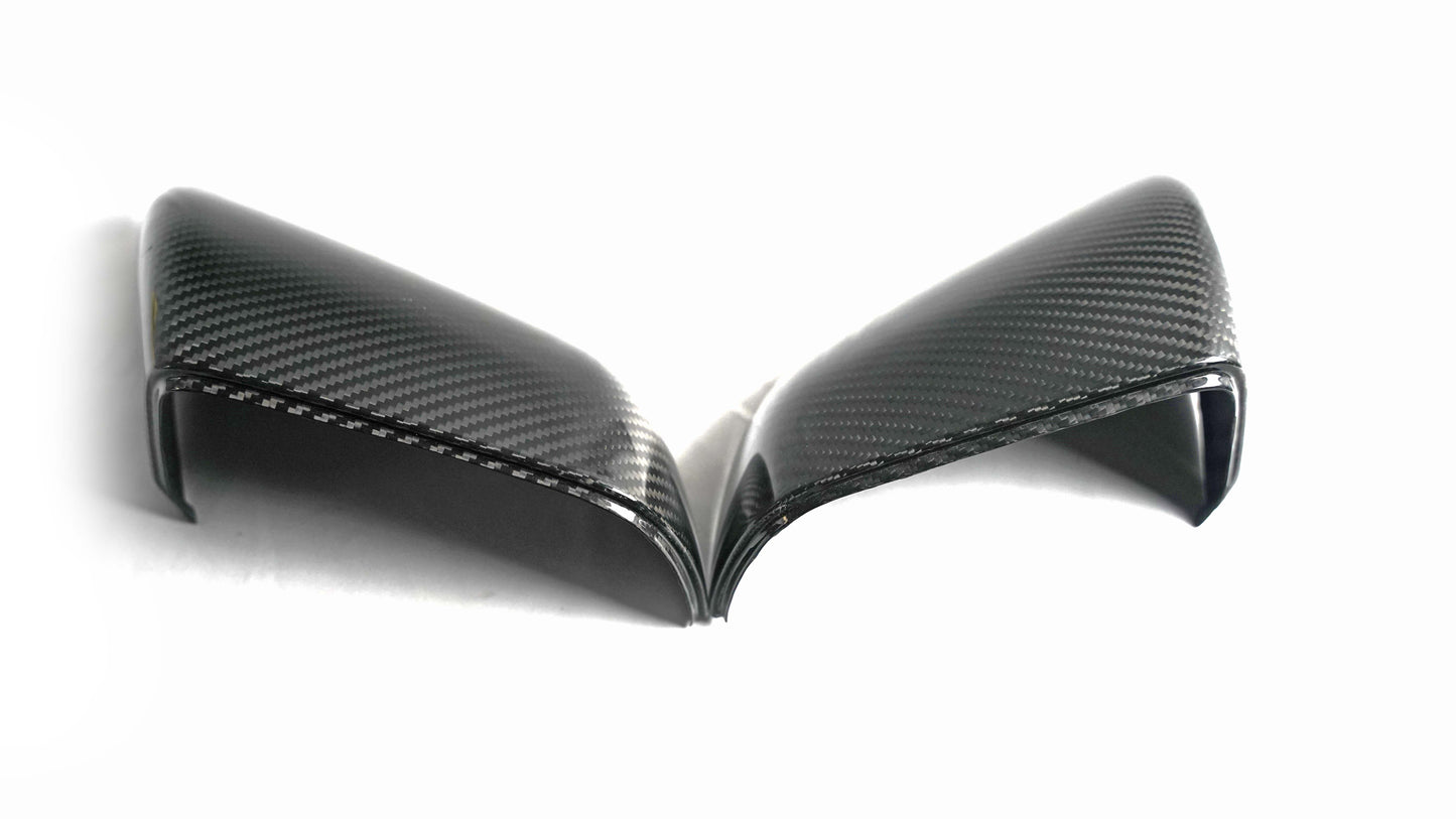 2015-24 MUSTANG CARBON FIBER MIRROR CAP REPLACEMENTS