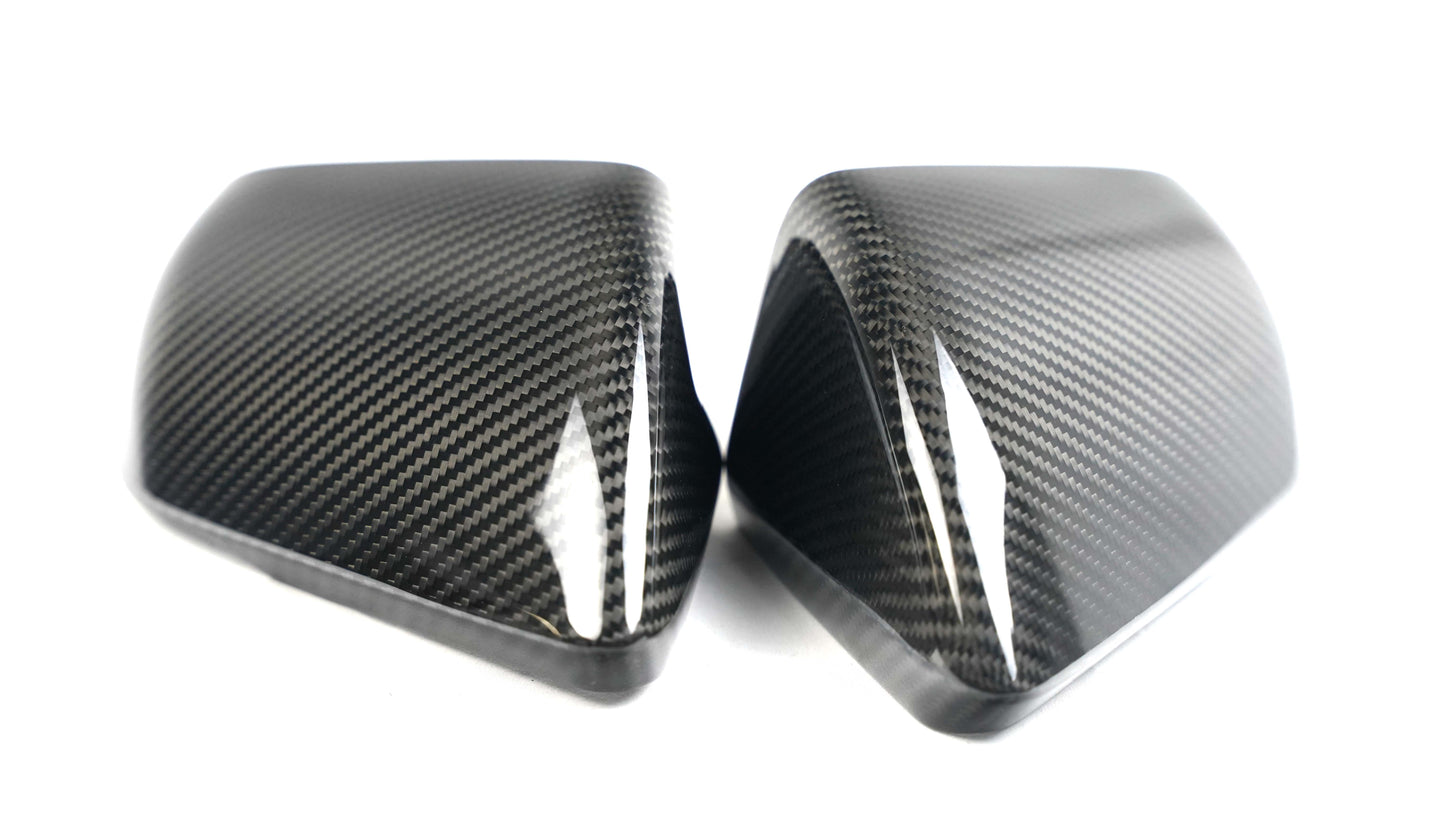 2015-24 MUSTANG CARBON FIBER MIRROR CAP REPLACEMENTS