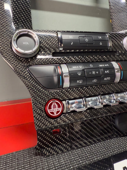 2015-23 Mustang Carbon Fiber Navigation Bezel