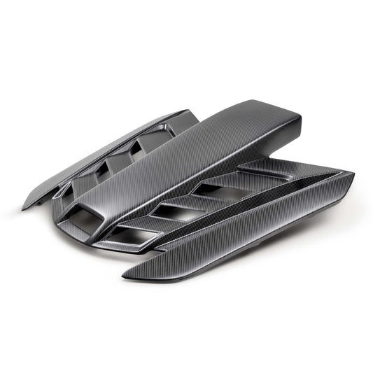 C8 dry carbon roof scoop - Image 1