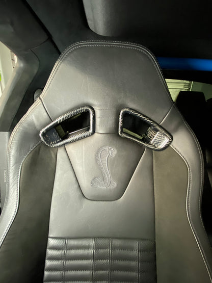 2011-26 MUSTANG CARBON FIBER RECARO SEAT INSERTS