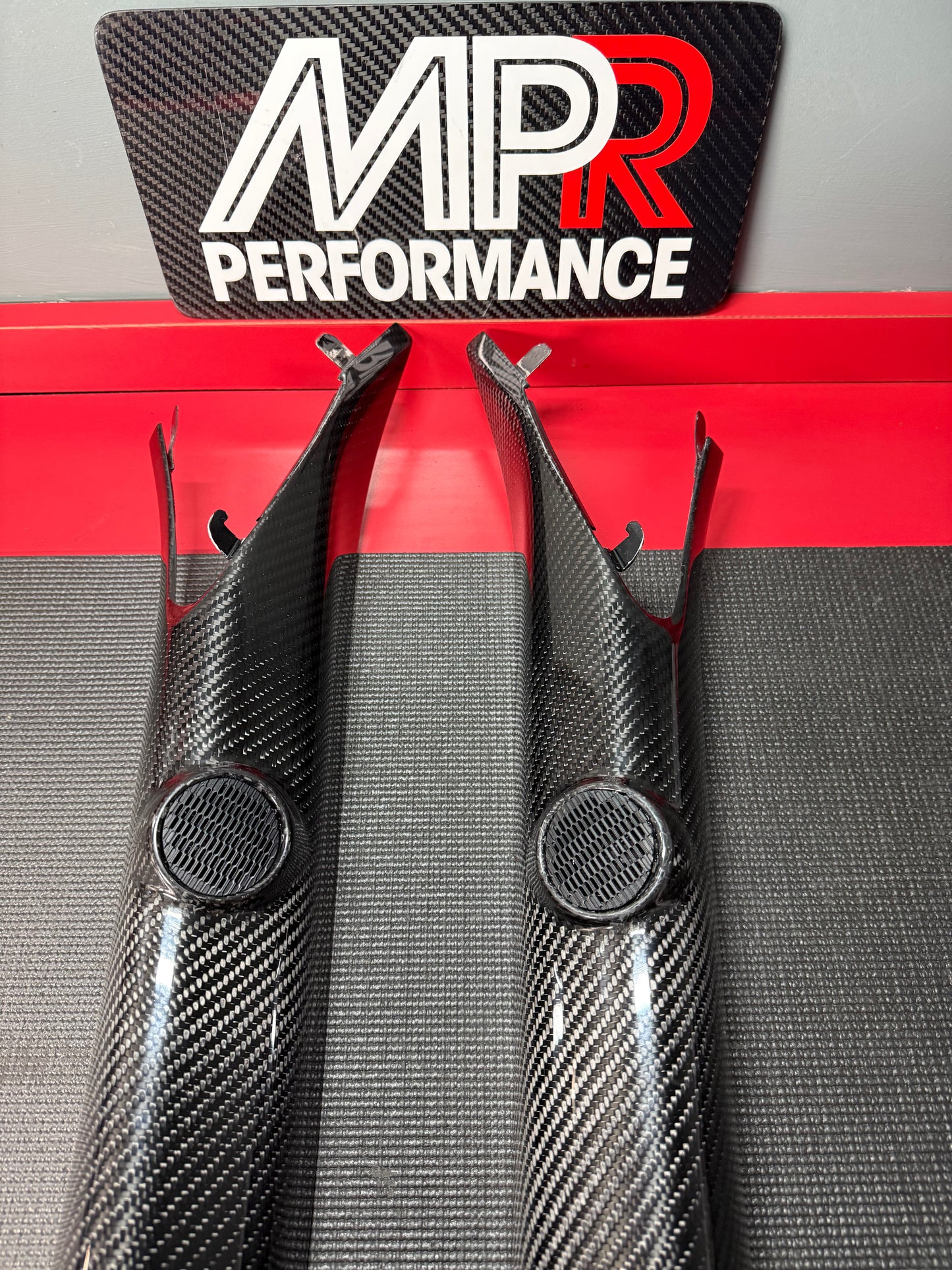 2015-23 MUSTANG COUPE CARBON FIBER PILLARS