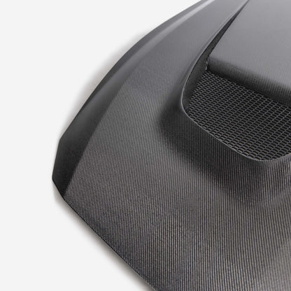 2024-26 Ford Mustang Type-GTD Double-Sided Carbon Fiber Hood