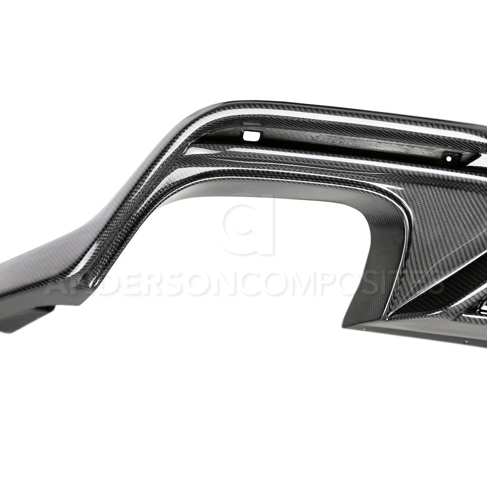 2020 - 2023 MUSTANG SHELBY GT500 CARBON FIBER REAR DIFFUSER