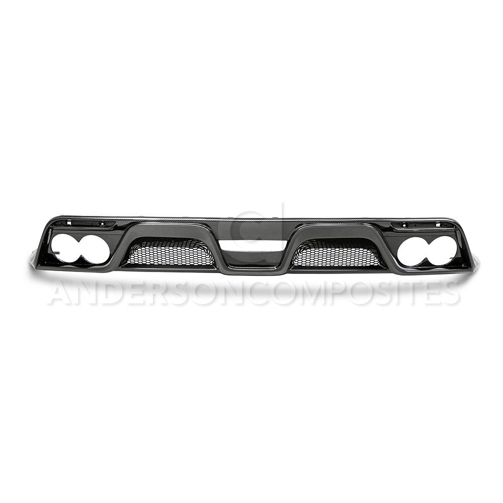 2015 - 2020 MUSTANG SHELBY GT350 CARBON FIBER REAR DIFFUSER