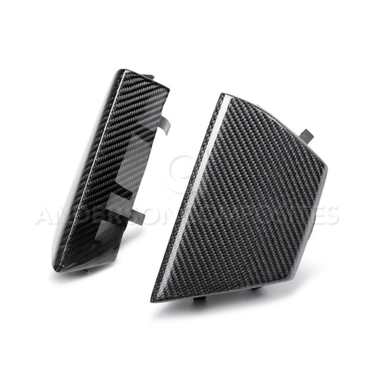 2015 - 2020 MUSTANG SHELBY GT350 CARBON FIBER FRONT UPPER GRILLE INSERTS