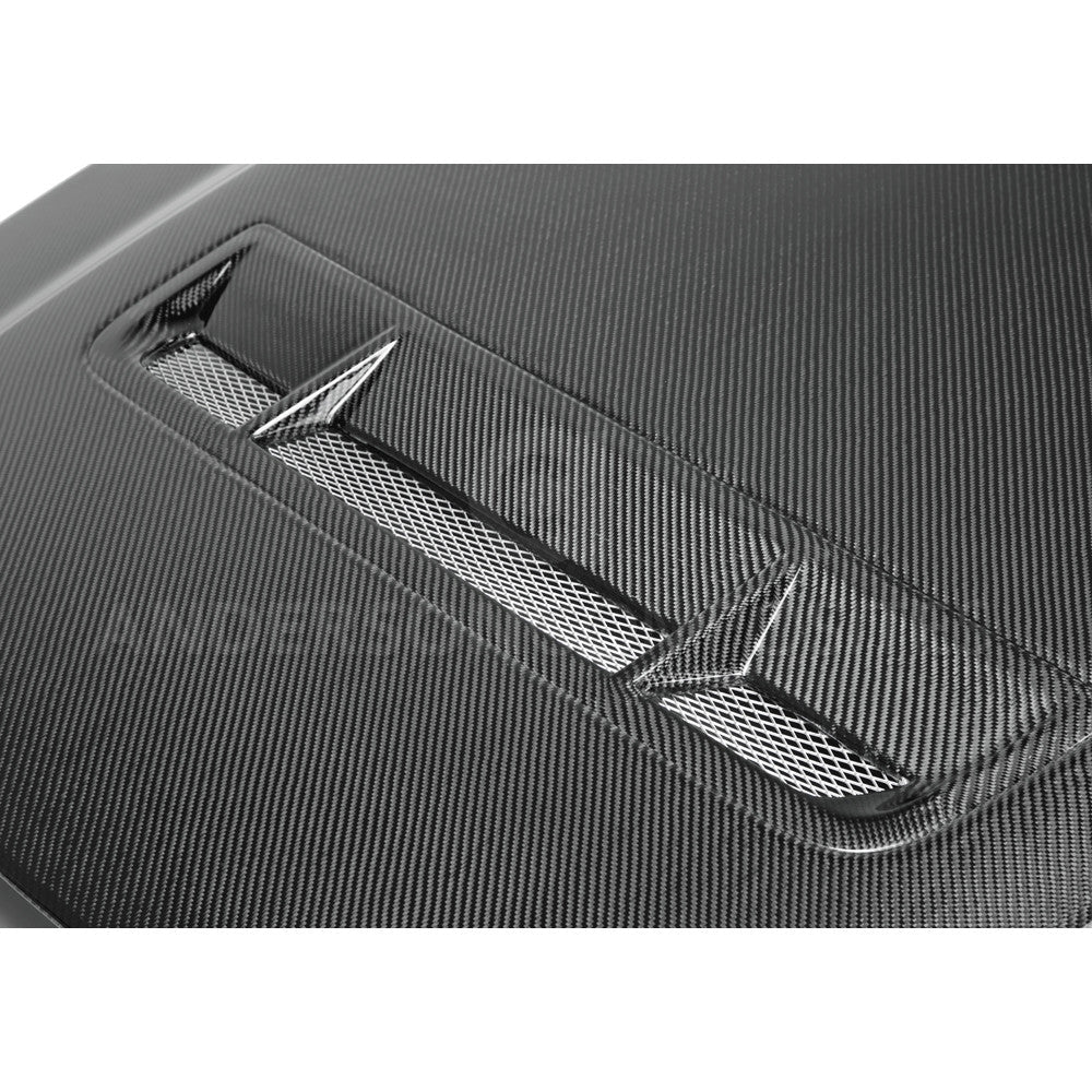 2010-14 SHELBY GT500 AND 2013 - 2014 MUSTANG CARBON FIBER HOOD