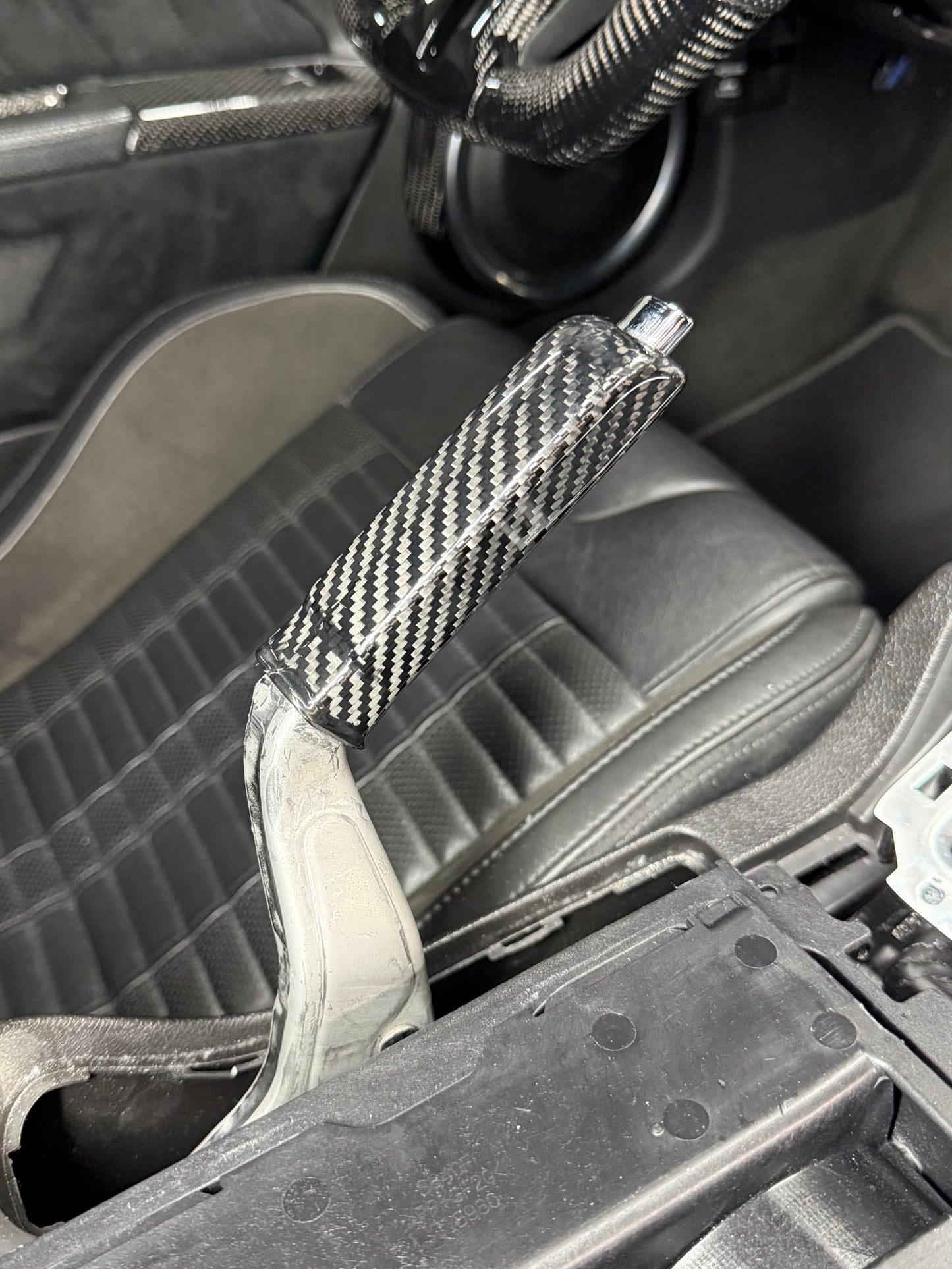 2010-14 MUSTANG CARBON FIBER E BRAKE HANDLE