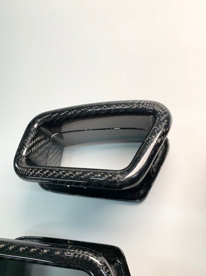 2011-26 MUSTANG CARBON FIBER RECARO SEAT INSERTS