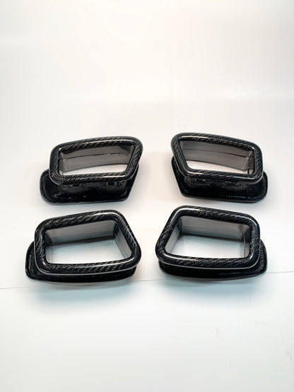 2011-26 MUSTANG CARBON FIBER RECARO SEAT INSERTS