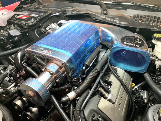 2015–17 Mustang GT 5.0L Kenne Bell Mammoth Intercooled Complete Supercharger Kit