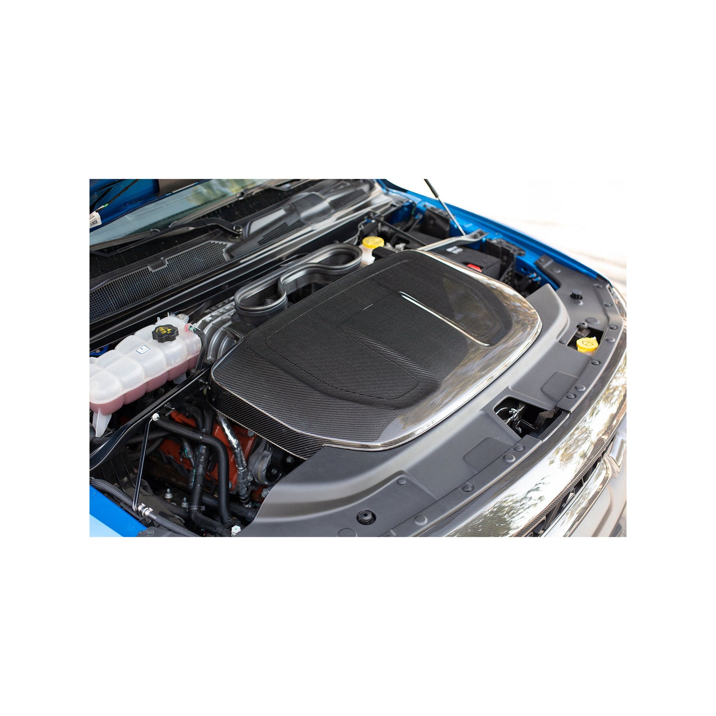 Type-OE Carbon Fiber Engine Cover For 2021-2024 RAM TRX