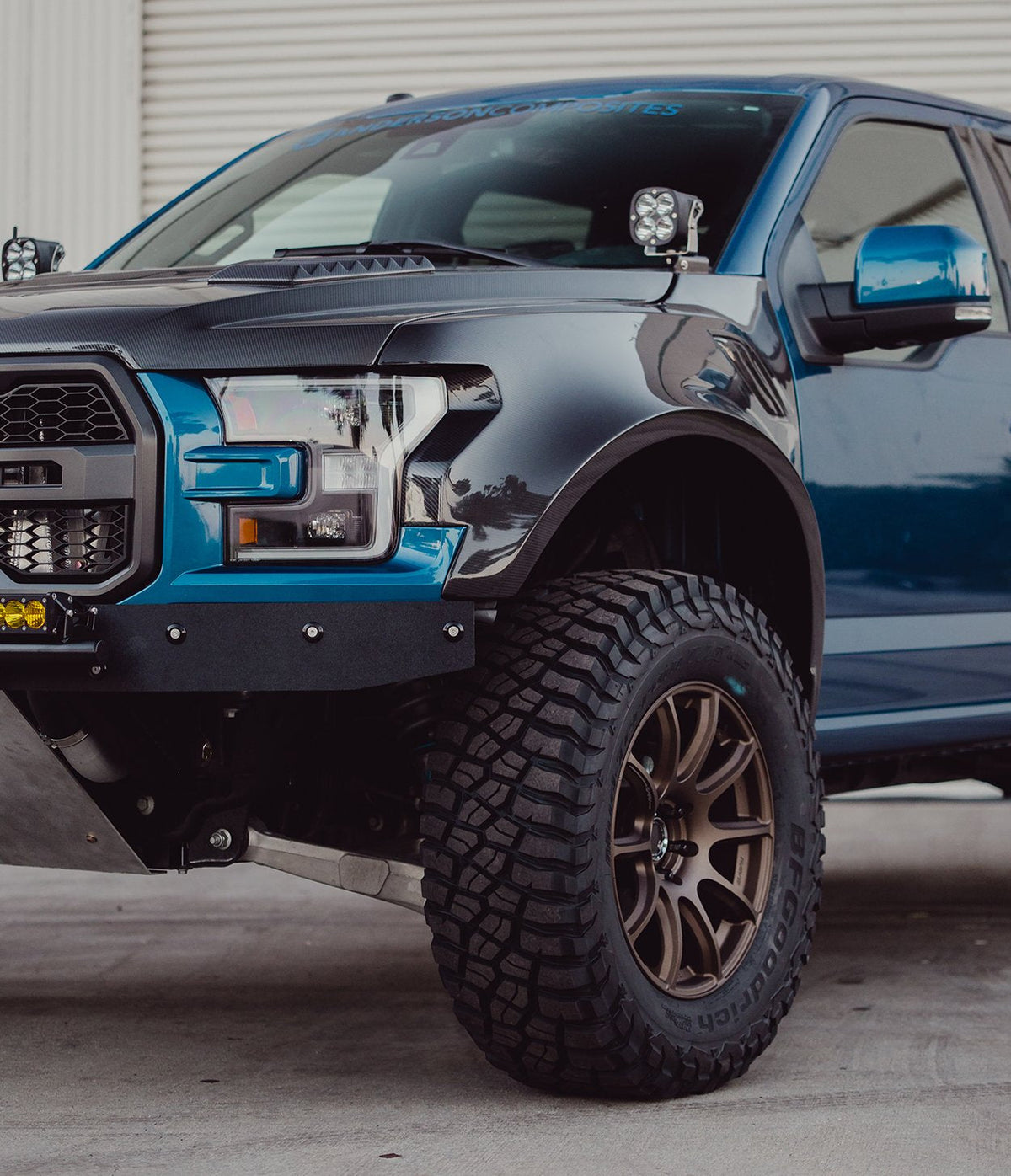 2017-20 Ford F-150 Raptor carbon fiber wide fenders - image 8